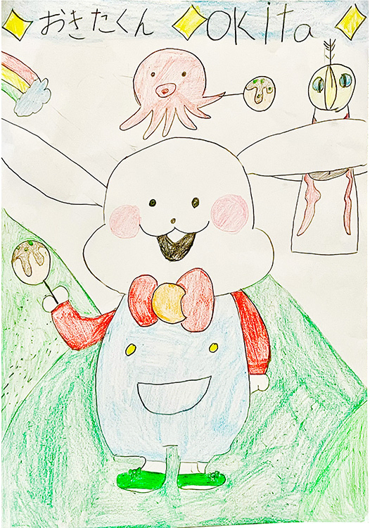 おきたくんの大阪観光