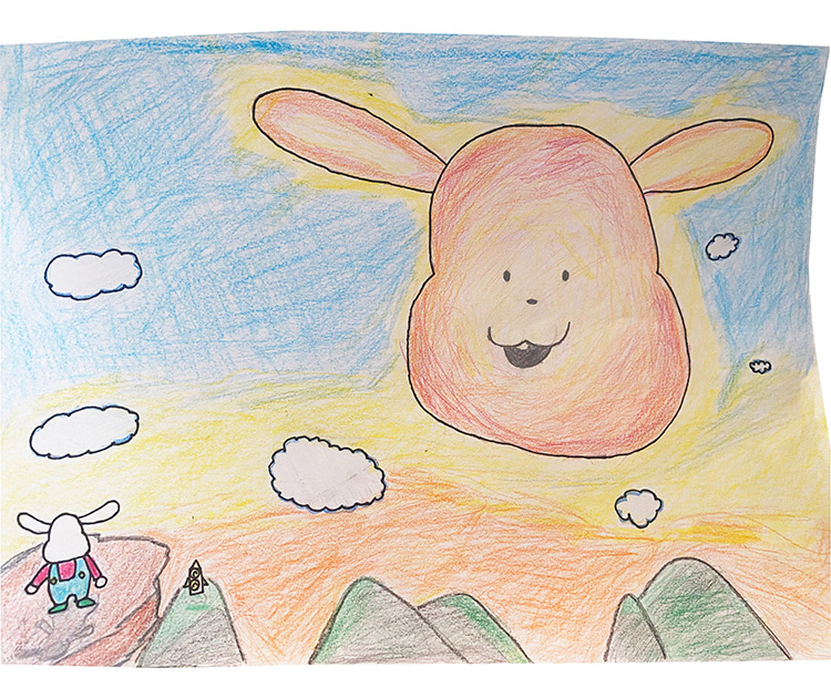 おきたくんと朝日