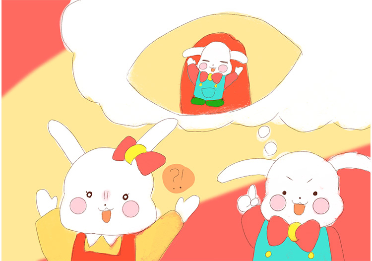 オムライス大好きおき太くん