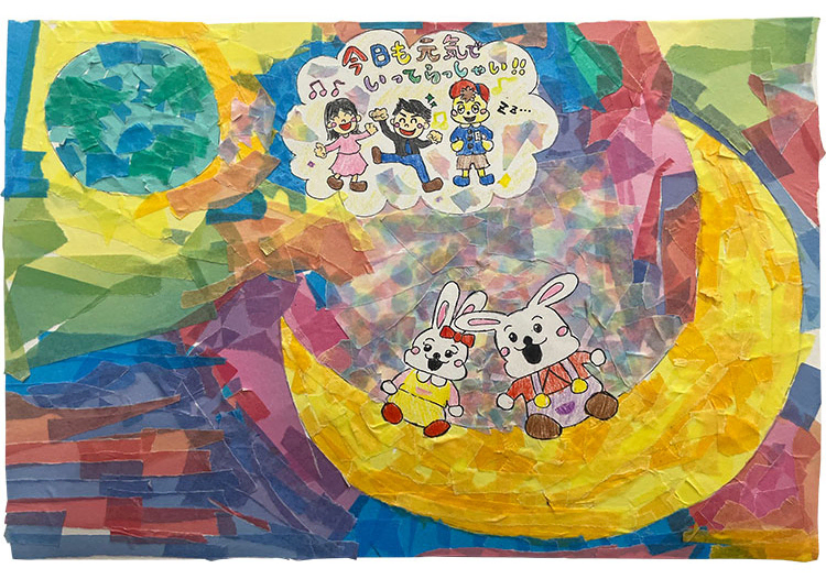 地球に来る前のおきたくんとめざめちゃん