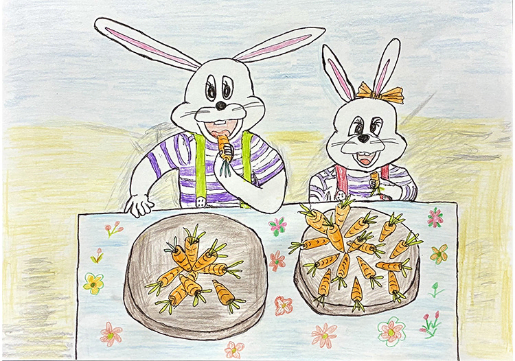 大食い競争！勝つのはどっち⁈